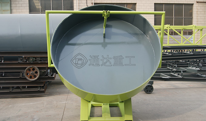 有機肥料造粒成球盤加工設備